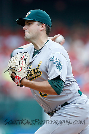 MLB: AUG 28 Athletics at Cardinals