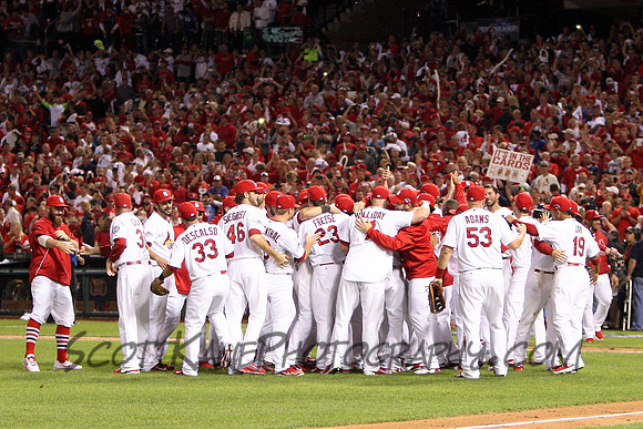 MLB: OCT 09 NLDS - Pirates at Cardinals - Game 5