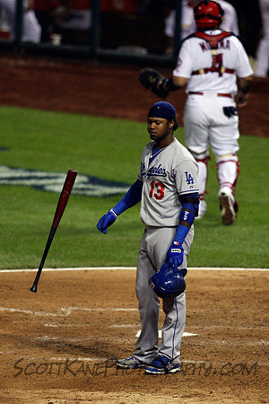 MLB: OCT 11 NLCS - Dodgers at Cardinals - Game 1