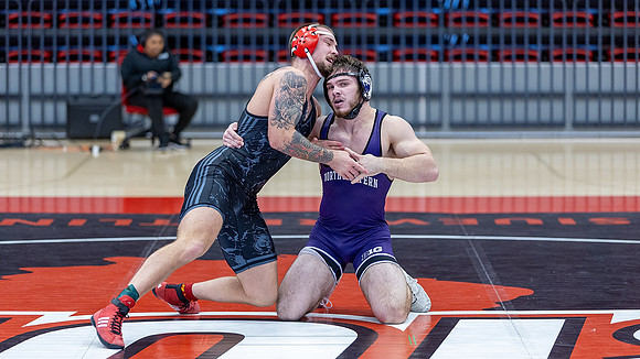 SIUE Wrestling v Northwestern 15 Nov 2025
