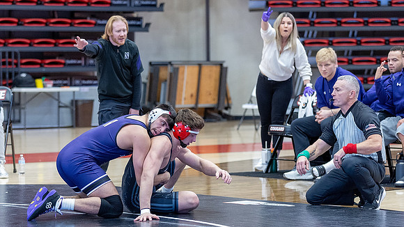 SIUE Wrestling v Northwestern 15 Nov 2025