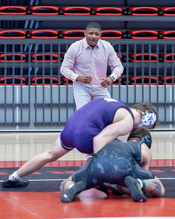 SIUE Wrestling v Northwestern 15 Nov 2025