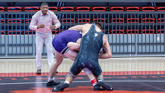 SIUE Wrestling v Northwestern 15 Nov 2025
