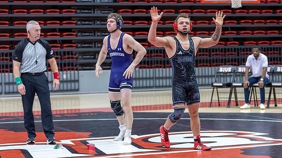 SIUE Wrestling v Northwestern 15 Nov 2025