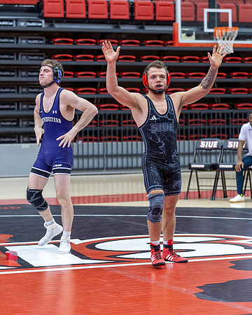 SIUE Wrestling v Northwestern 15 Nov 2025