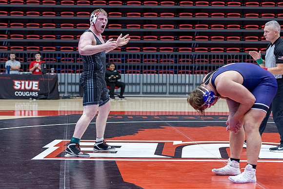 SIUE Wrestling v Northwestern 15 Nov 2025