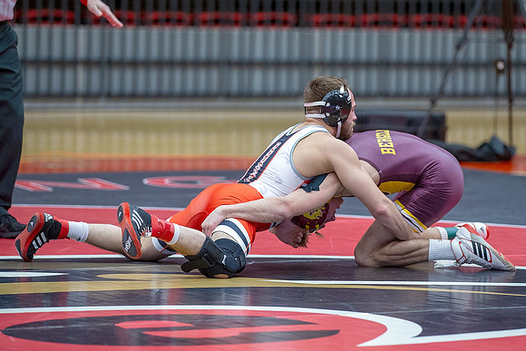 SIUE Wrestling v Central Michigan 23 JAN 2022