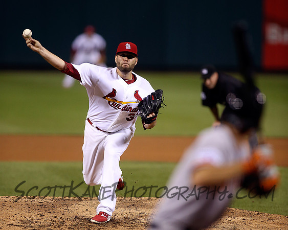 MLB: AUG 18 Giants at Cardinals