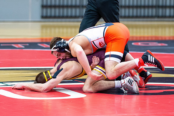 SIUE Wrestling v Central Michigan 23 JAN 2022