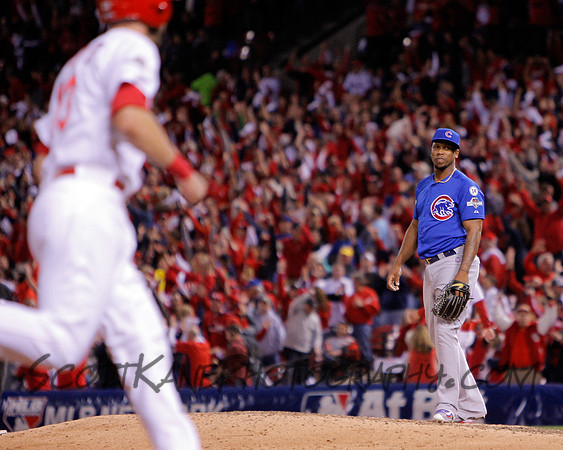 MLB: OCT 09 NLDS - Game 1 - Cubs at Cardinals