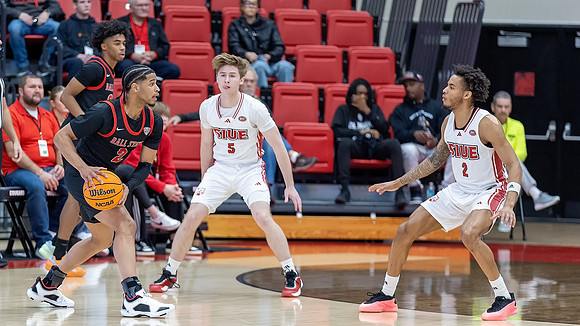 SIUE Men's Basketball v Ball State 8 Dec 2024