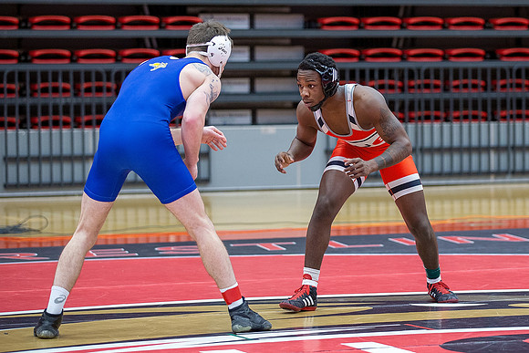 SIUE Wrestling v South Dakota State 23 JAN 2022