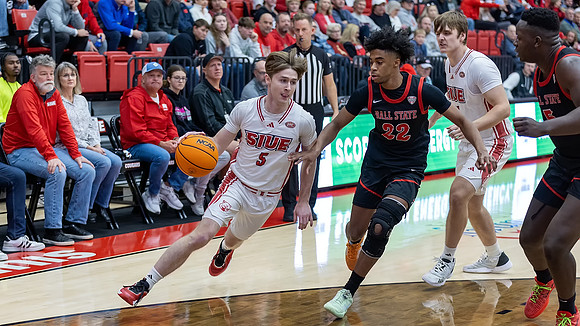SIUE Men's Basketball v Ball State 8 Dec 2024