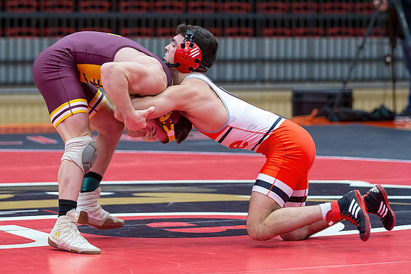 SIUE Wrestling v Central Michigan 23 JAN 2022