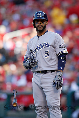 MLB: APR 11 Brewers at Cardinals
