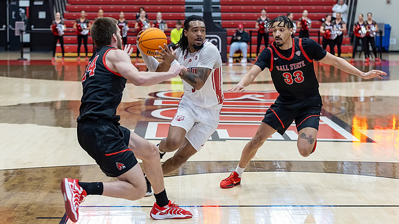 SIUE Men's Basketball v Ball State 8 Dec 2024