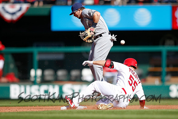 MLB: APR 11 Brewers at Cardinals
