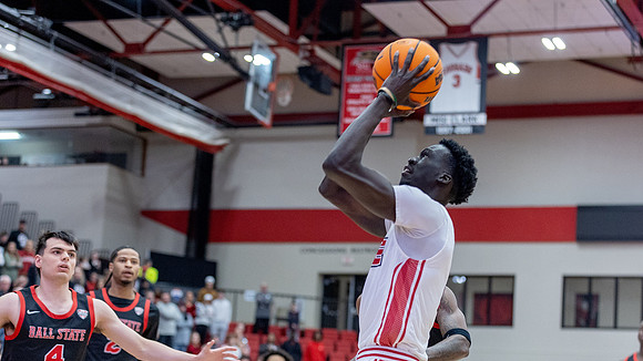 SIUE Men's Basketball v Ball State 8 Dec 2024