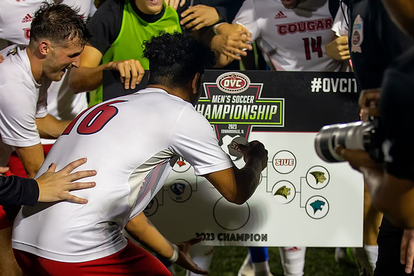 SIUE Men's Soccer v Lindenwood OVC Semifinal 8 NOV 2023