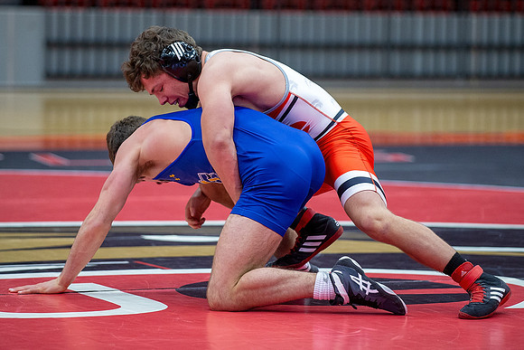 SIUE Wrestling v South Dakota State 23 JAN 2022