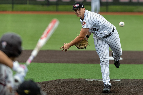 SIUE Baseball v Little Rock Game One 27 April 2024