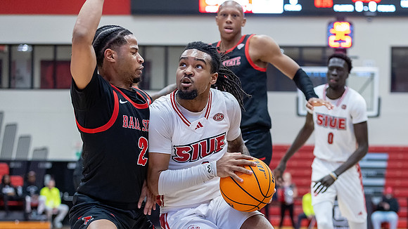 SIUE Men's Basketball v Ball State 8 Dec 2024