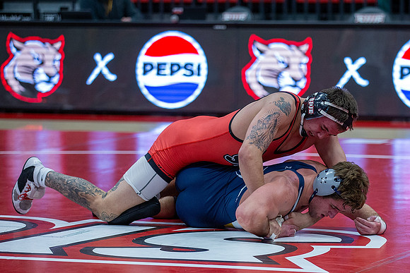 SIUE Wrestling v California Baptist 17 DEC 2023