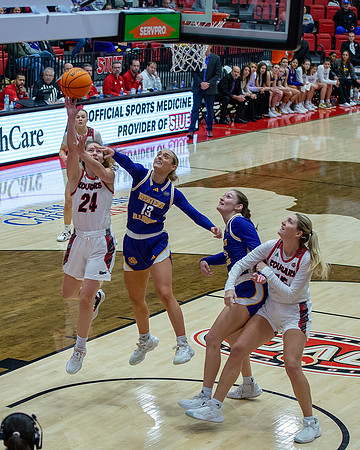 SIUE Women’s Basketball v Western IL 31 DEC 2023