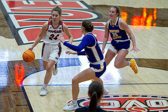 SIUE Women’s Basketball v Western IL 31 DEC 2023