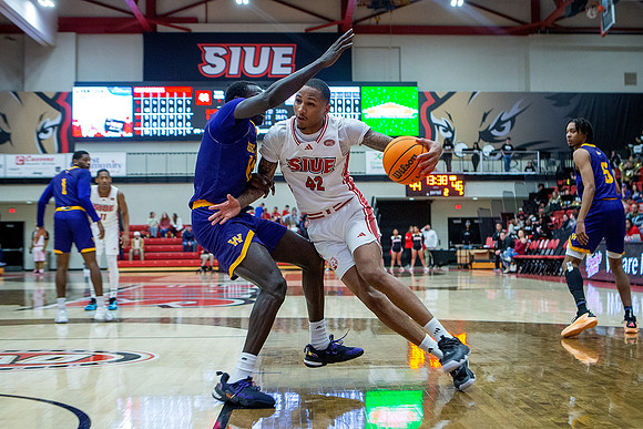 SIUE Men’s Basketball vs Western Illinois 31 DEC 2023