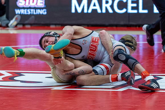 SIUE Wrestling v Lindenwood 14 JAN 2024