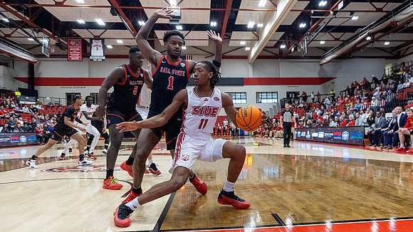 SIUE Men's Basketball v Ball State 8 Dec 2024