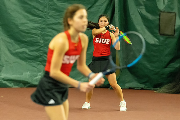 SIUE Tennis v Northern Iowa 24 FEB 2024