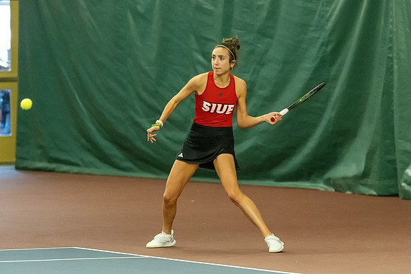 SIUE Tennis v Northern Iowa 24 FEB 2024