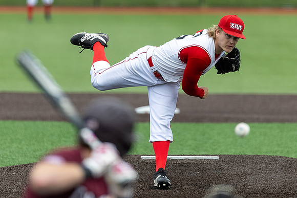 SIUE Baseball v Little Rock 28 April 2024