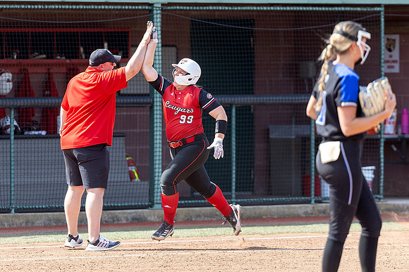 SIUE Softball v Eastern Illinois - Game One - 30 March 2024