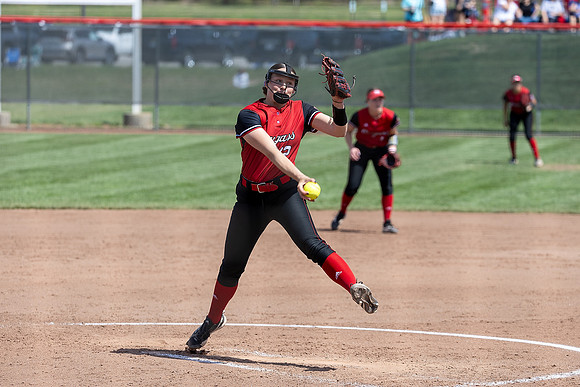SIUE Softball v Eastern Illinois - Game One - 30 March 2024