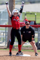 SIUE Softball v Eastern Illinois - Game One - 30 March 2024