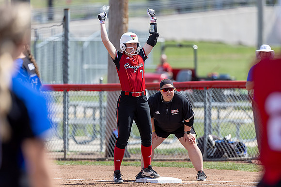 SIUE Softball v Eastern Illinois - Game One - 30 March 2024