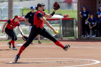 SIUE Softball v Eastern Illinois - Game One - 30 March 2024