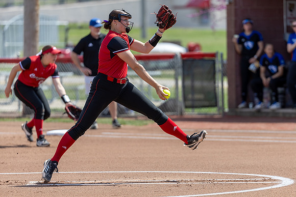 SIUE Softball v Eastern Illinois - Game One - 30 March 2024
