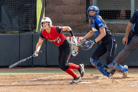 SIUE Softball v Eastern Illinois - Game Two - 30 March 2024
