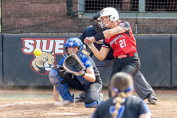 SIUE Softball v Eastern Illinois - Game Two - 30 March 2024