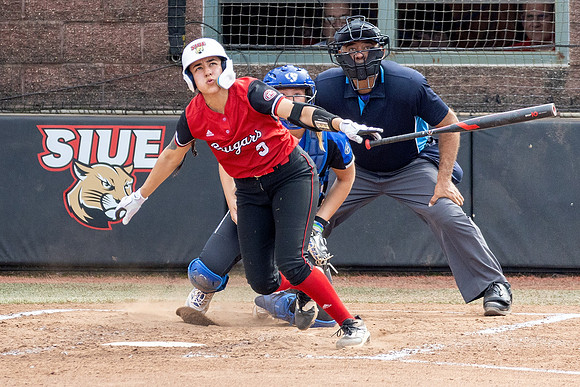 SIUE Softball v Eastern Illinois - Game Two - 30 March 2024