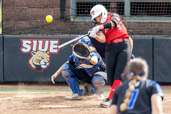 SIUE Softball v Eastern Illinois - Game Two - 30 March 2024