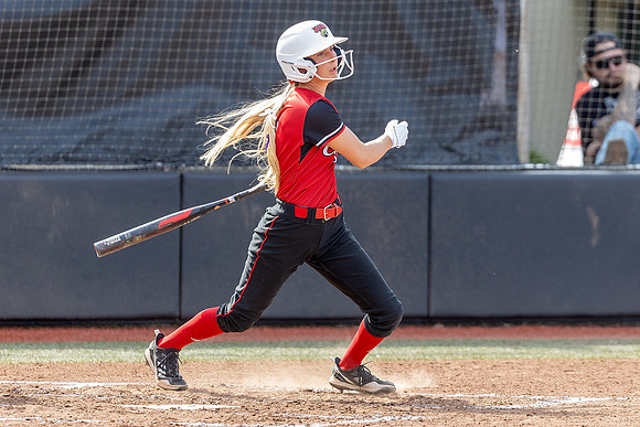 SIUE Softball v Eastern Illinois - Game Two - 30 March 2024
