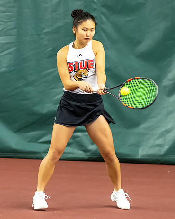 SIUE Tennis v Missouri State 16 Feb 2025