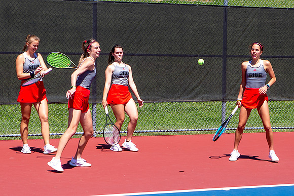 SIUE Tennis Senior Day 14 April 2024