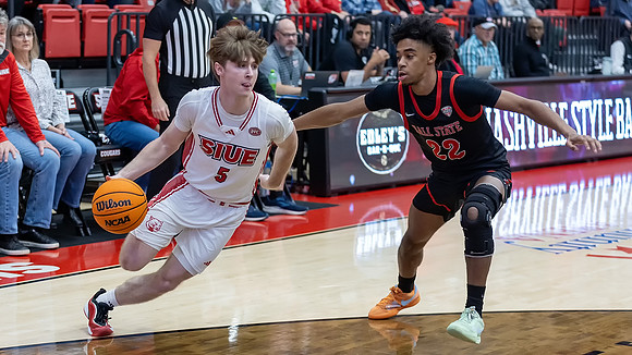 SIUE Men's Basketball v Ball State 8 Dec 2024