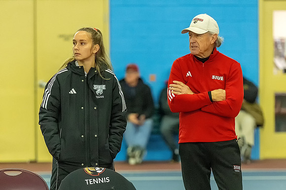 SIUE Tennis v Missouri State 16 Feb 2025